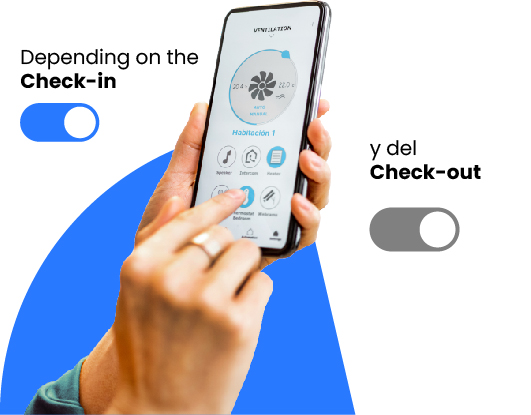 automate depending on check in and check out