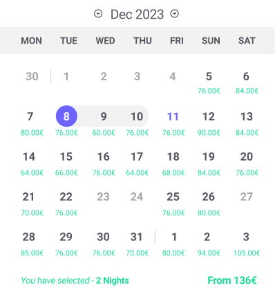 calendar booking engine avirato