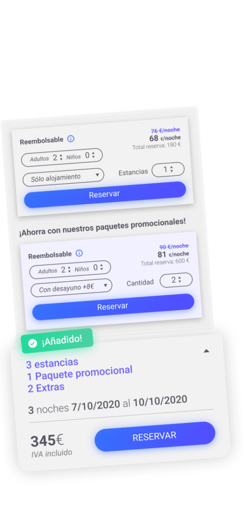 Pago en el nuevo motor de reservas