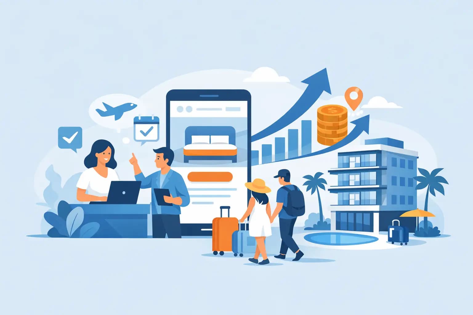 Cómo increase direct hotel bookings de verdad