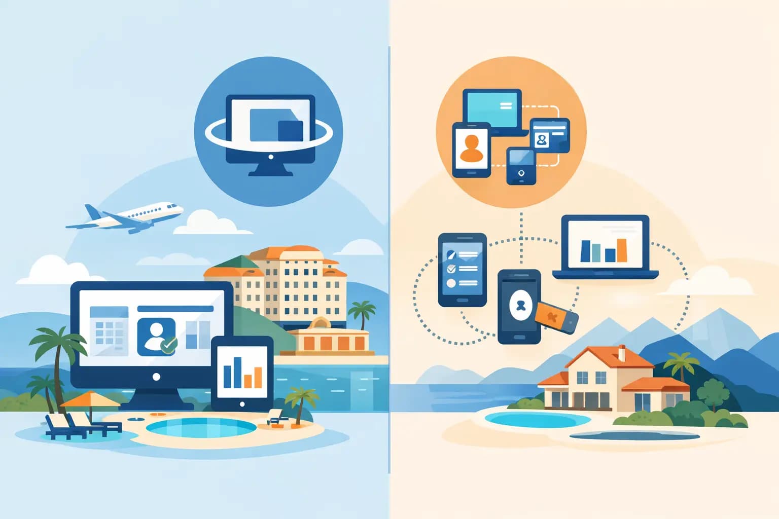 Software hotelero vs herramientas separadas