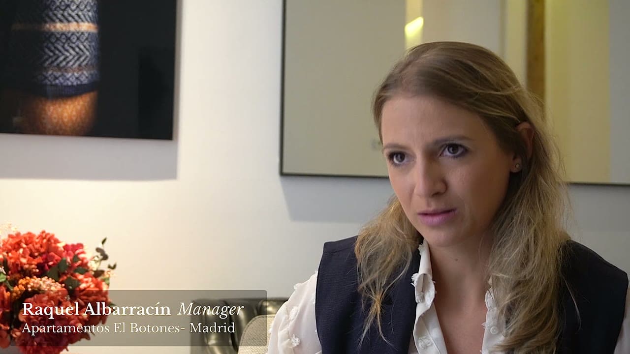 Raquel Albarracín, Manager, Apartamentos Botones, Madrid