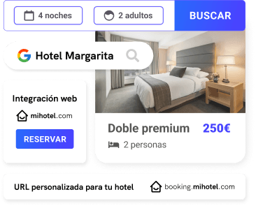 Booking engine for hotels