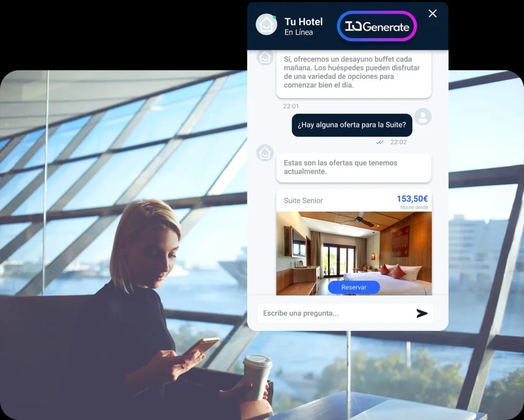 LA MEJOR Asistente Virtual de IA para Reservas de Hoteles