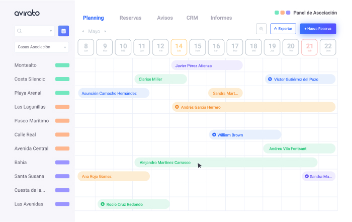Centrale de réservation d'appartements