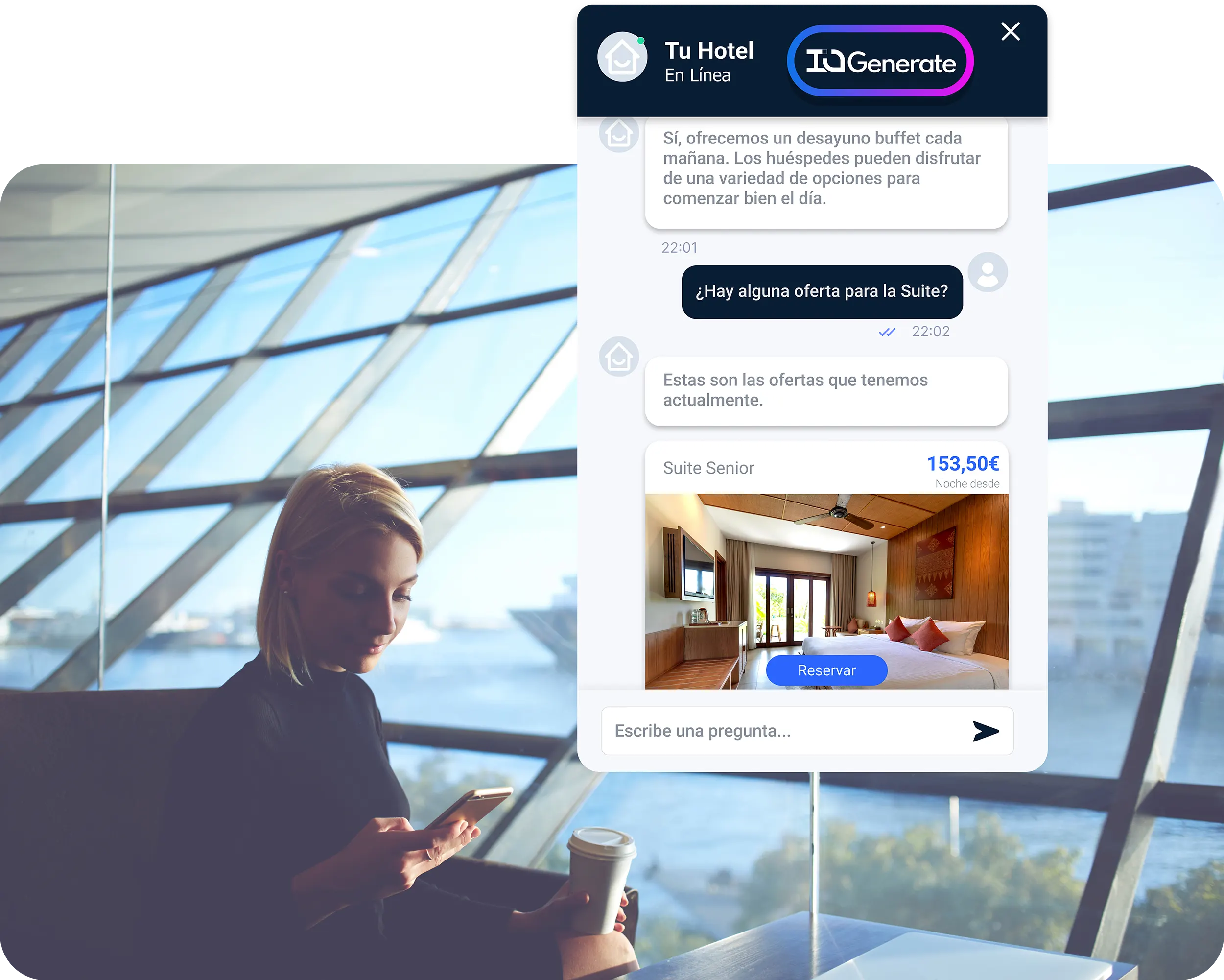 LA MEJOR Asistente Virtual de IA para Reservas de Hoteles