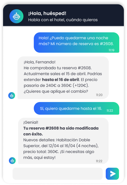 asistente huesped mockup