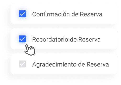 automatizacion de notificaciones de reserva