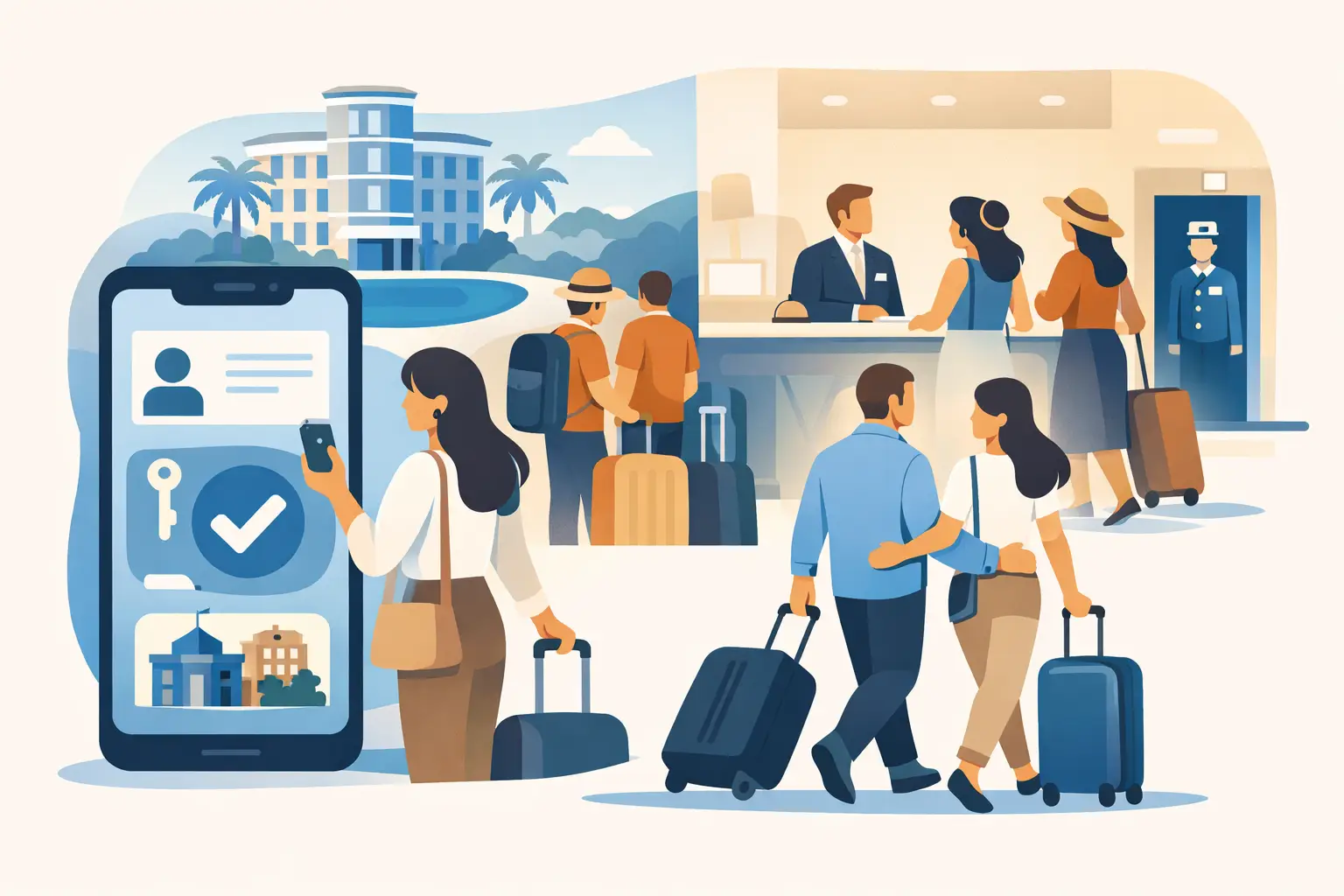 Cómo agilizar el check in hotel sin esperas