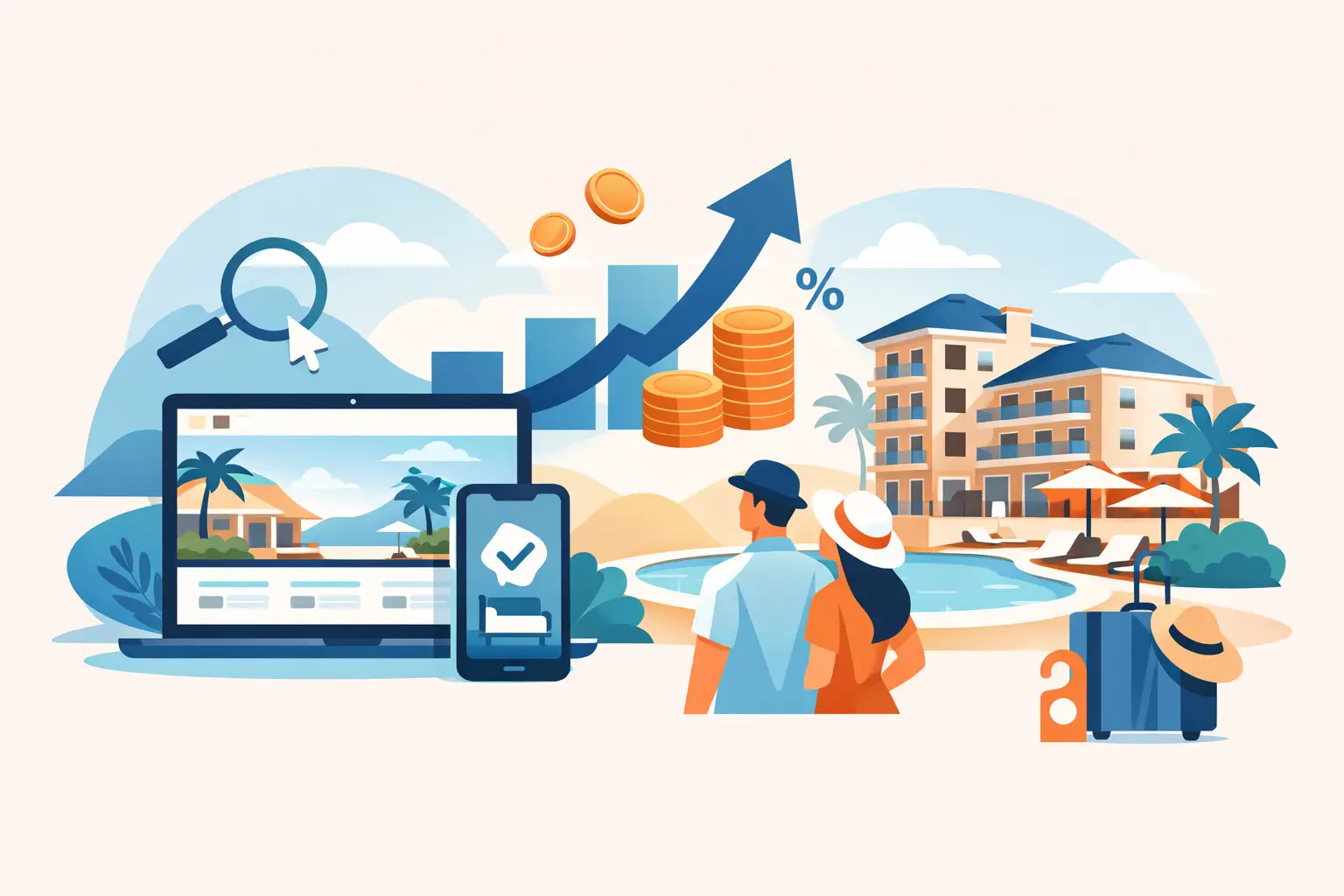 Cómo aumentar la venta directa hotelera sin comisiones