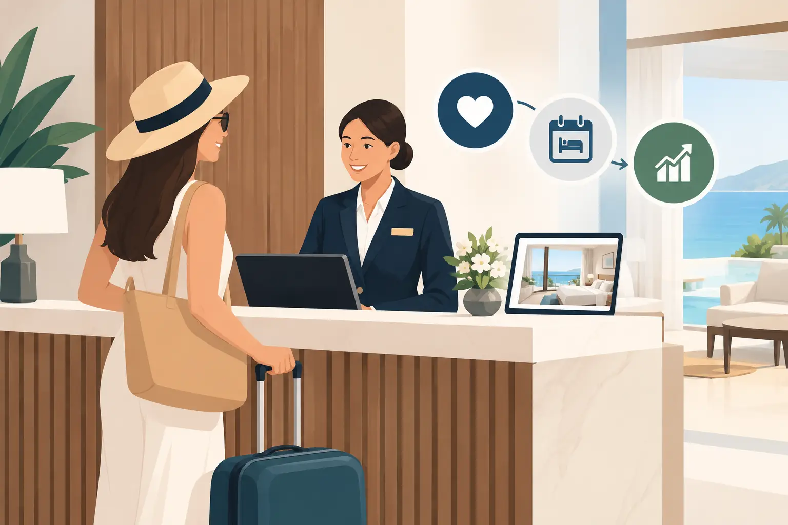Fidelización hotelera que aumenta reservas directas