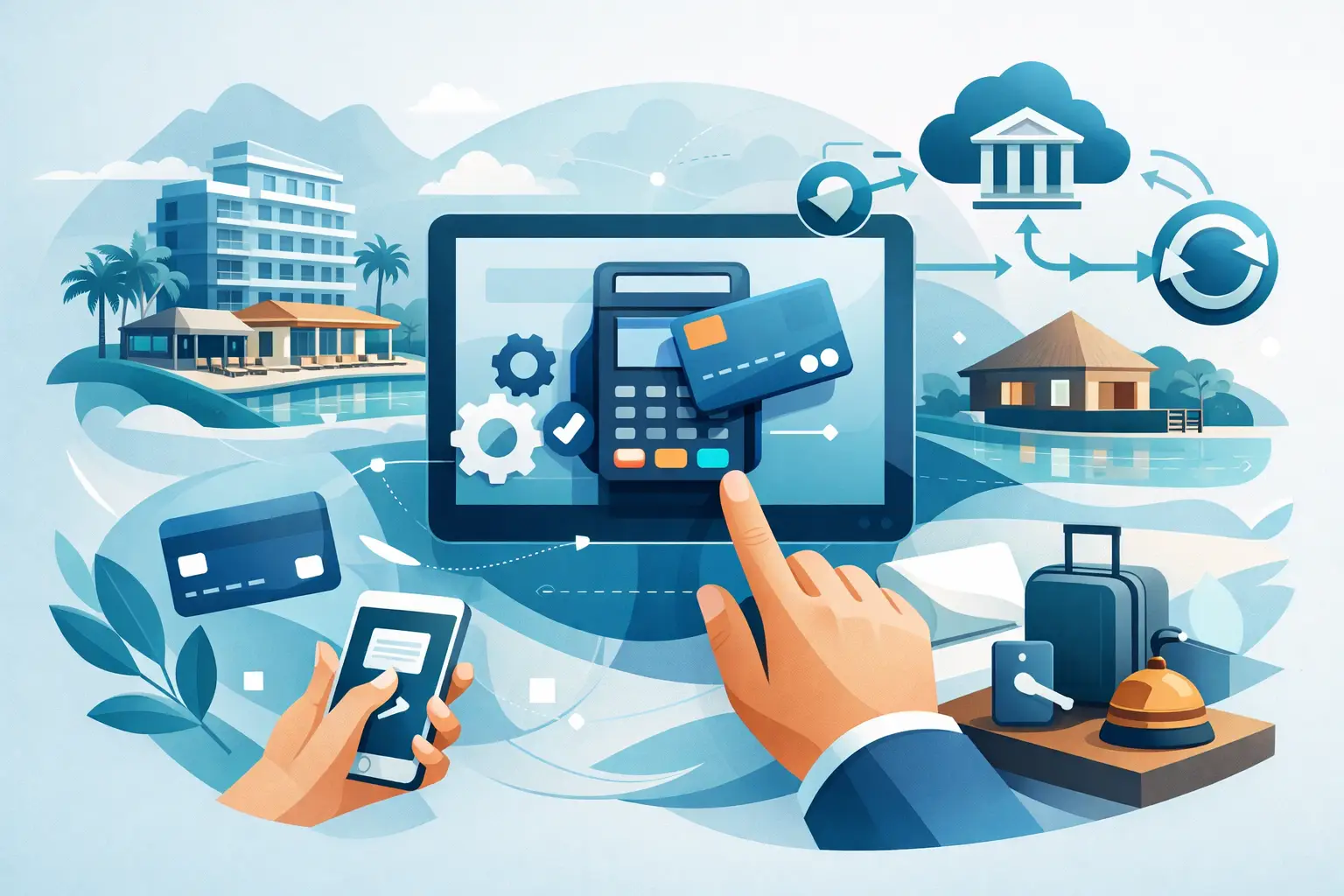 Hotel payment automation sin fricción real