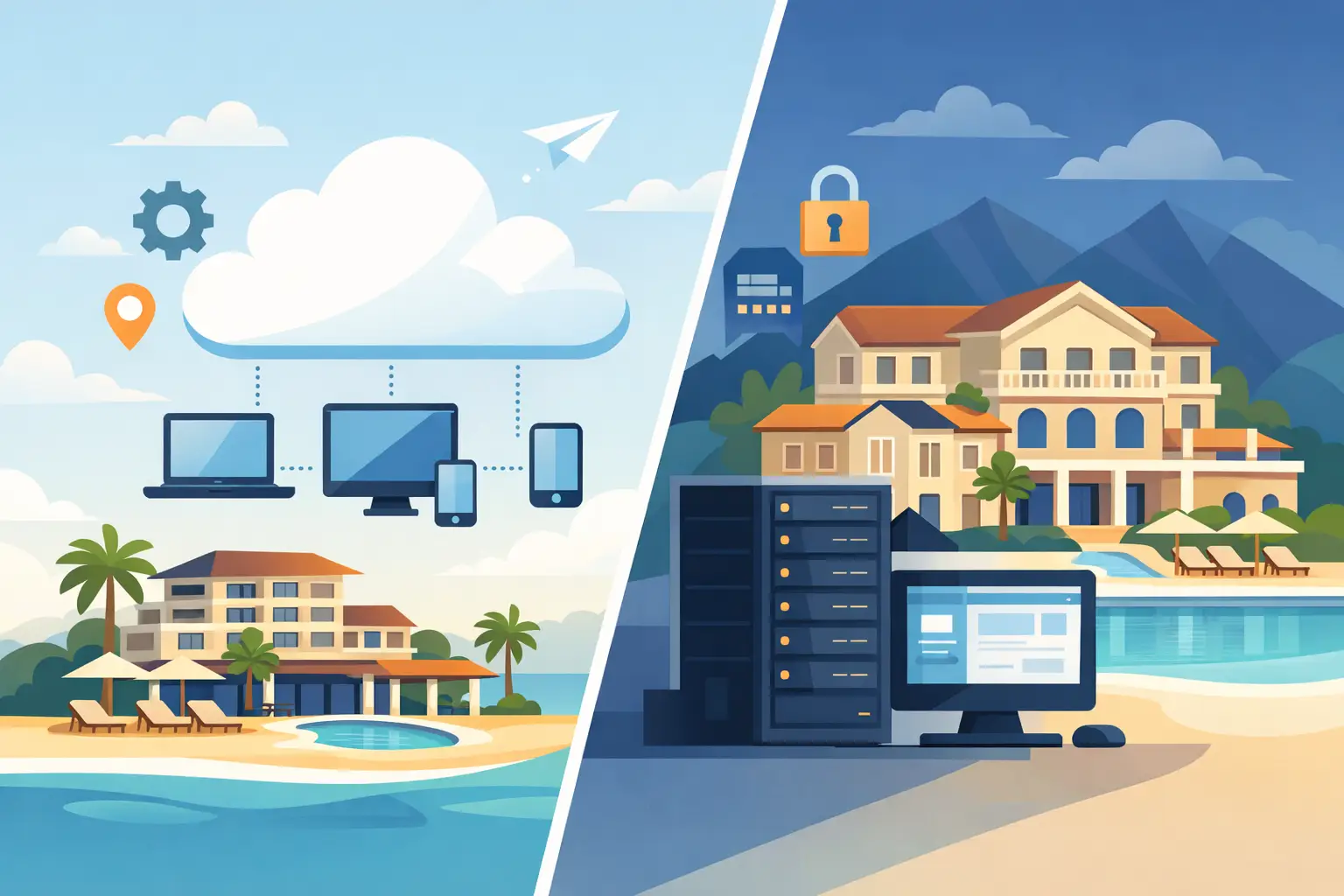 PMS cloud versus local, ¿cuál conviene a tu hotel?