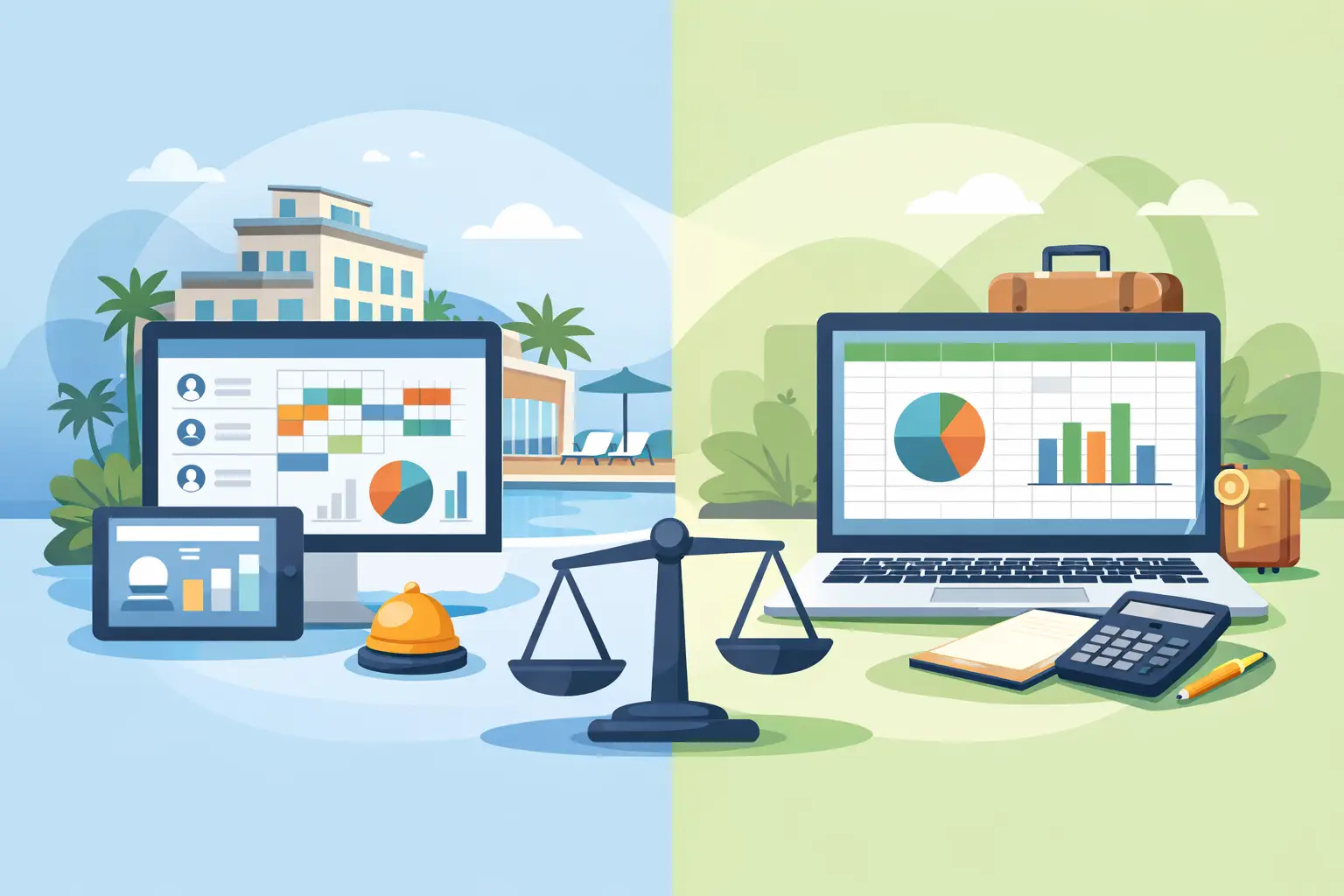 PMS o Excel para hotel: ¿cuál conviene?