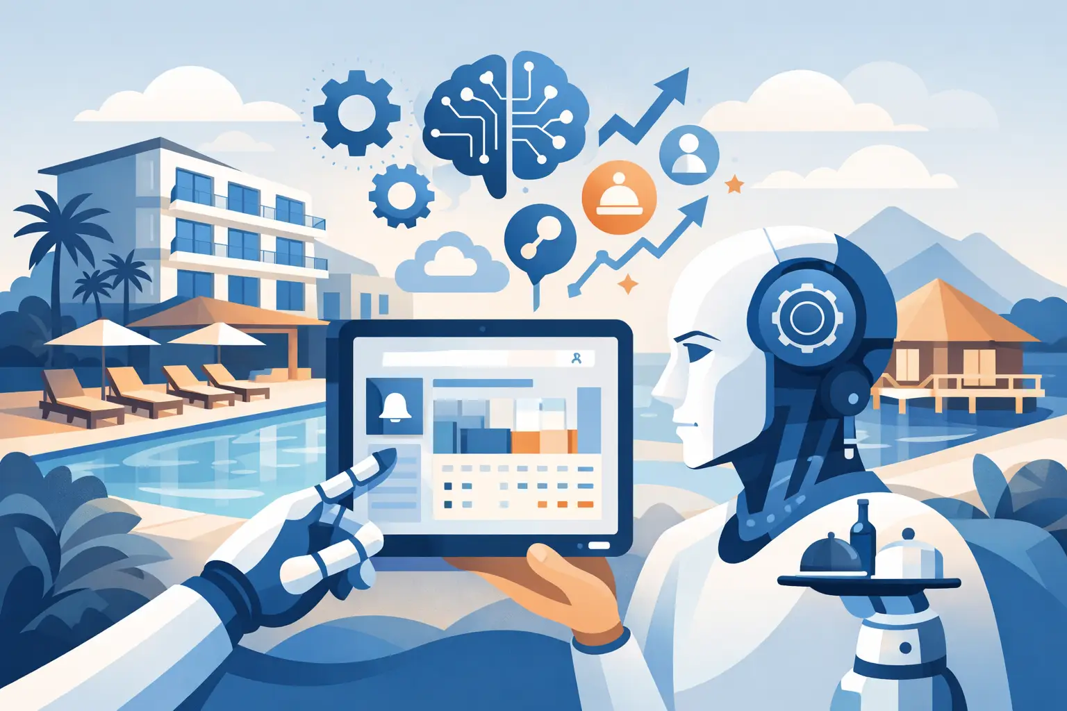 Tendencias de inteligencia artificial hotelera